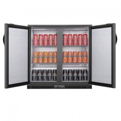 ARRIÈRE-BAR DEUX PORTES PLEINES POLAR SÉRIE G 850MM 198L GE998