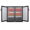 ARRIÈRE-BAR DEUX PORTES PLEINES POLAR SÉRIE G 850MM 198L GE998