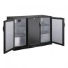 ARRIÈRE-BAR TROIS PORTES PLEINES POLAR SÉRIE G 850MM 320L GE999