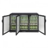 ARRIÈRE-BAR TROIS PORTES PLEINES POLAR SÉRIE G 850MM 320L GE999