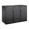 ARRIÈRE-BAR TROIS PORTES PLEINES POLAR SÉRIE G 850MM 320L GE999