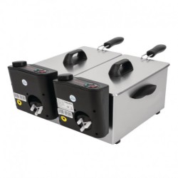 FRITEUSE DE COMPTOIR DOUBLE CATERLITE 2X 3