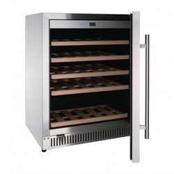 CAVE À VIN DESSOUS DE COMPTOIR INOX 51 BOUTEILLES POLAR SÉRIE G GG762