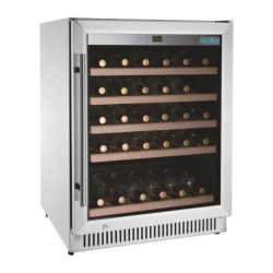 CAVE À VIN DESSOUS DE COMPTOIR INOX 51 BOUTEILLES POLAR SÉRIE G GG762