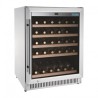 CAVE À VIN DESSOUS DE COMPTOIR INOX 51 BOUTEILLES POLAR SÉRIE G GG762
