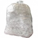 Sacs poubelle recyclés transparents Jantex utilisation moyenne 12kg 90L (lot de 200) CH156 Jantex