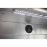ARRIÈRE-BAR DEUX PORTES PIVOTANTES POLAR SÉRIE G INOX 208L GL008