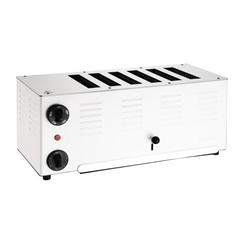 Grille-pain 6 fentes avec 2 résistances supplémentaires Rowlett Regent blanc CH176 Rowlett Grille-pain 6 fentes avec 2 résistances supplémentaires Rowlett Regent blanc CH176 Rowlett