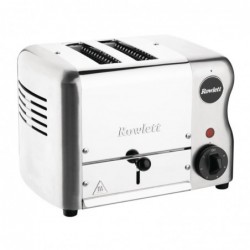 Grille-pain avec grilles sandwich Rowlett Esprit 2 fentes chrome CH177 Rowlett