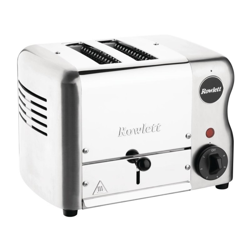 Grille-pain avec grilles sandwich Rowlett Esprit 2 fentes chrome CH177 Rowlett Grille-pain avec grilles sandwich Rowlett Esprit 2 fentes chrome CH177 Rowlett