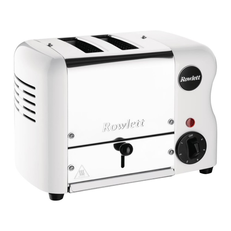Grille-pain avec grilles sandwich Rowlett Esprit 2 fentes blanc CH178 Rowlett Grille-pain avec grilles sandwich Rowlett Esprit 2 fentes blanc CH178 Rowlett