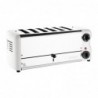 Grille-pain 6 fentes avec grille sandwich et résistance supplémentaire Rowlett Esprit blanc CH186 Rowlett