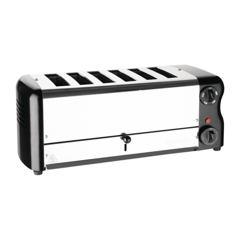 Grille-pain 6 fentes avec grille sandwich et résistance supplémentaire Rowlett Esprit noir CH187 Rowlett Grille-pain 6 fentes avec grille sandwich et résistance supplémentaire Rowlett Esprit noir CH187 Rowlett