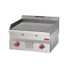 Fry top électrique plaque lisse chromée Gastro M 600 60 60FTE CR GN023