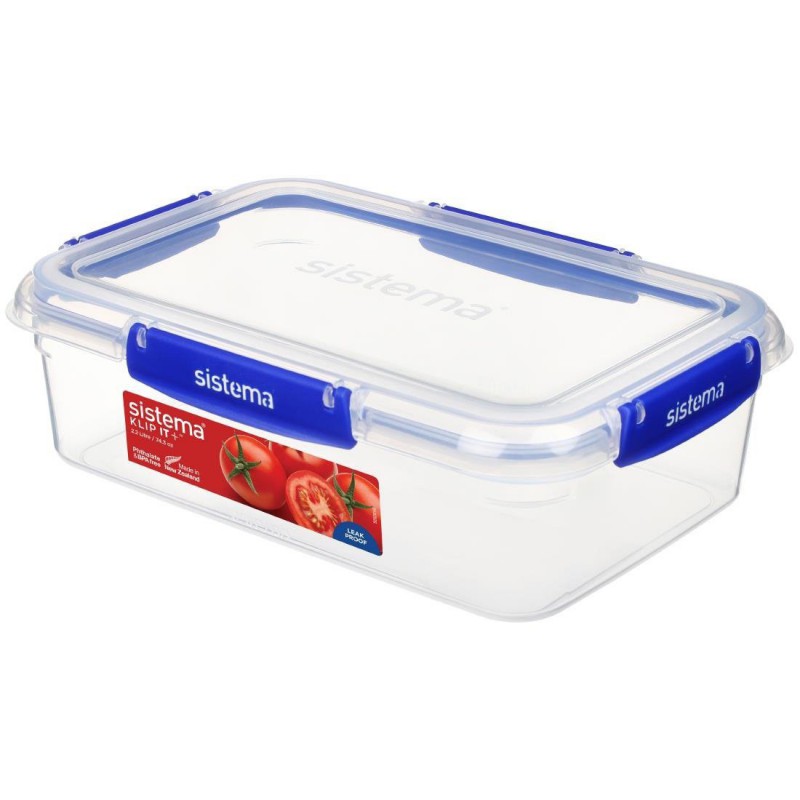 Boîte alimentaire rectangulaire Sistema Klip It Plus 2 Boîte alimentaire rectangulaire Sistema Klip It Plus 2