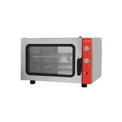 Four électrique à convection 4 niveaux avec humidificateur Gastro M porte latérale 400V GR204 Gastro M