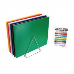 Ensemble de planches à découper haute densité Hygiplas grande taille CH302 Hygiplas