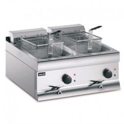 FRITEUSE ÉLECTRIQUE DOUBLE 9L 2x 3kW LINCAT SILVERLINK DF66 J537