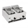 FRITEUSE ÉLECTRIQUE DOUBLE 9L 2x 3kW LINCAT SILVERLINK DF66 J537