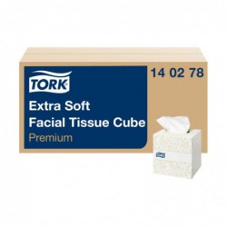 Boîtes cubes de mouchoirs extra doux 2 plis Tork Premium 2 plis (30x100) CH570 Tork