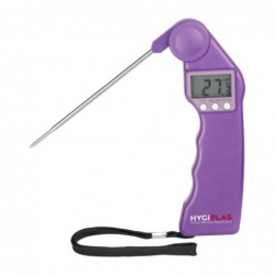 Thermomètre à code couleur Hygiplas Easytemp violet CH739 Hygiplas