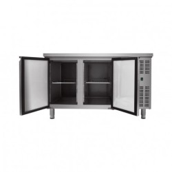 Meuble pâtissier réfrigéré 2 portes froid positif gamme 800