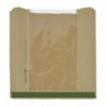 Sachets sandwich/cookie kraft avec fenêtre PLA Vegware taille moyenne (lot de 1000) CJ181 Vegware