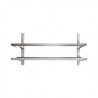 Etagère murale inox - SKYRAINBOW - THWBS2R124