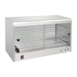 Vitrine chauffante économique Buffalo - Capacité 60 tourtes CJ559 Buffalo