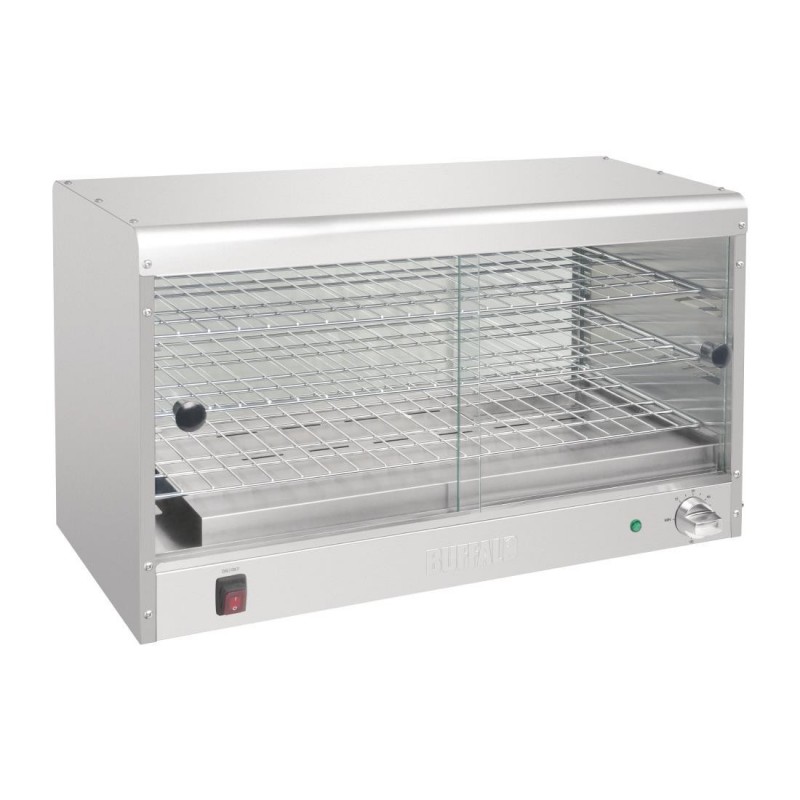 Vitrine chauffante économique Buffalo - Capacité 60 tourtes CJ559 Buffalo Vitrine chauffante économique Buffalo - Capacité 60 tourtes CJ559 Buffalo