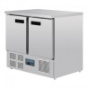 TABLE RÉFRIGÉRÉE POSITIVE COMPACTE 2 PORTES 240L POLAR SÉRIE G U636