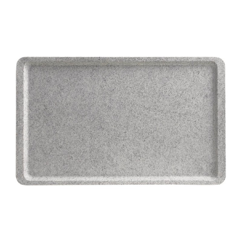 Plateau lisse en polyester Versa Cambro 530 x 325mm granit CJ638 Cambro Plateau lisse en polyester Versa Cambro 530 x 325mm granit CJ638 Cambro