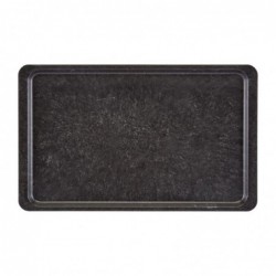 Plateau lisse en polyester Versa Cambro 530 x 325mm anthracite CJ639 Cambro