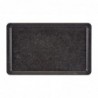 Plateau lisse en polyester Versa Cambro 530 x 325mm anthracite CJ639 Cambro