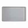 Plateau lisse en polyester Versa Cambro 530 x 325mm gris clair CJ641 Cambro