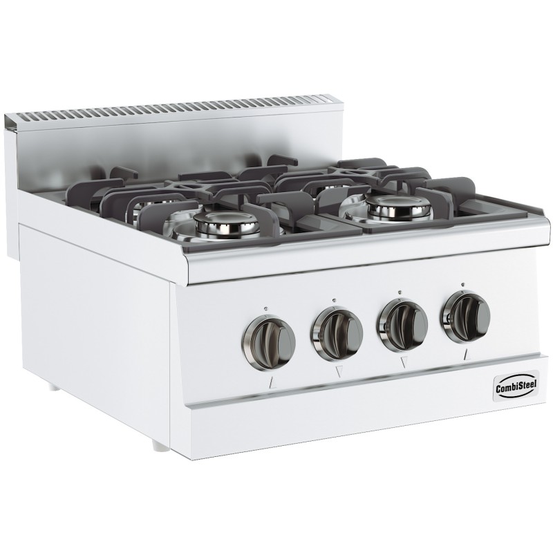 BASE 600 CUISINIÈRE À GAZ 4 BRULEURS 7178.0010 COMBISTEEL BASE 600 CUISINIÈRE À GAZ 4 BRULEURS 7178.0010 COMBISTEEL