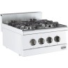 BASE 600 CUISINIÈRE À GAZ 4 BRULEURS 7178.0010 COMBISTEEL