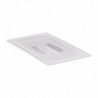 Couvercle translucide en polypropylène avec poignée pour bac GN 1/3  Cambro  CJ642 Cambro