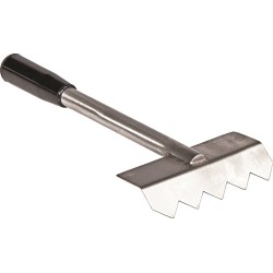 BASE 700/900 GRATTOIR POUR GRILL PIERRE LAVIQUE RAINURÉ 7178.9055 COMBISTEEL