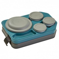 Plateau isotherme Tablotherm EPP avec vaisselle Cambro 37 x 53 x 10