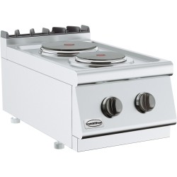 BASE 700 CUISINIERE ÉL. 2 PLAQUES 7178.0215 COMBISTEEL