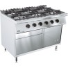 BASE 700 CUISINIERE A GAZ 6 BRULEURS 7178.0410 COMBISTEEL