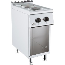 BASE 700 CUISINIERE ÉL. 2 PLAQUES 7178.0425 COMBISTEEL
