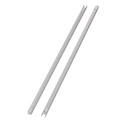SÉRIE DE GLISSIÈRES RÉFRIGÉRATEUR/CONGÉLATEUR (JUSQU'À 2019) 7450.0501 COMBISTEEL