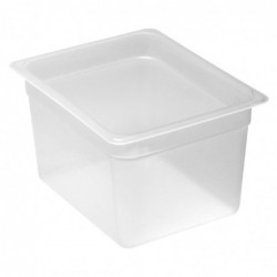 Bac en polypropylène translucide Cambro GN 1/2 profondeur 200mm CJ657 Cambro