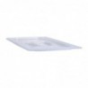 Couvercle translucide en polypropylène avec poignée pour bac GN 1/2  Cambro  CJ658 Cambro