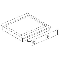 PLAQUES GRILL ÉL. LISSE 400V 7266.0050 COMBISTEEL