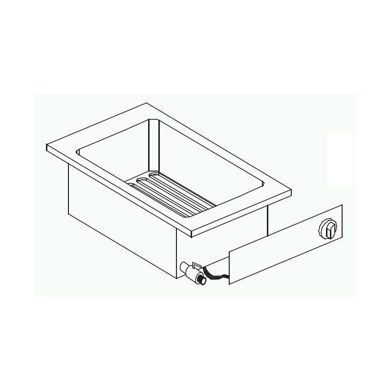 FRITEUSE ÉL. 1X10 L 7266.0070 COMBISTEEL FRITEUSE ÉL. 1X10 L 7266.0070 COMBISTEEL