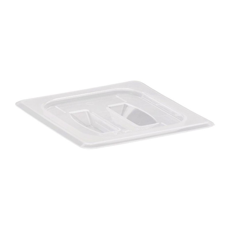 Couvercle translucide en polypropylène avec poignée pour bac GN 1/6 Cambro CJ660 Cambro Couvercle translucide en polypropylène avec poignée pour bac GN 1/6 Cambro CJ660 Cambro