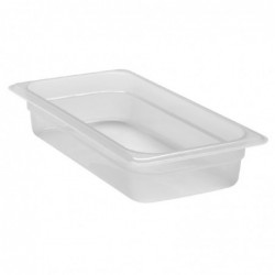 Bac en polypropylène translucide Cambro GN 1/3 profondeur 65mm CJ662 Cambro